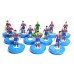 Subbuteo Andrew Table Soccer Panionios 2019-20 on classic Hasbro bases